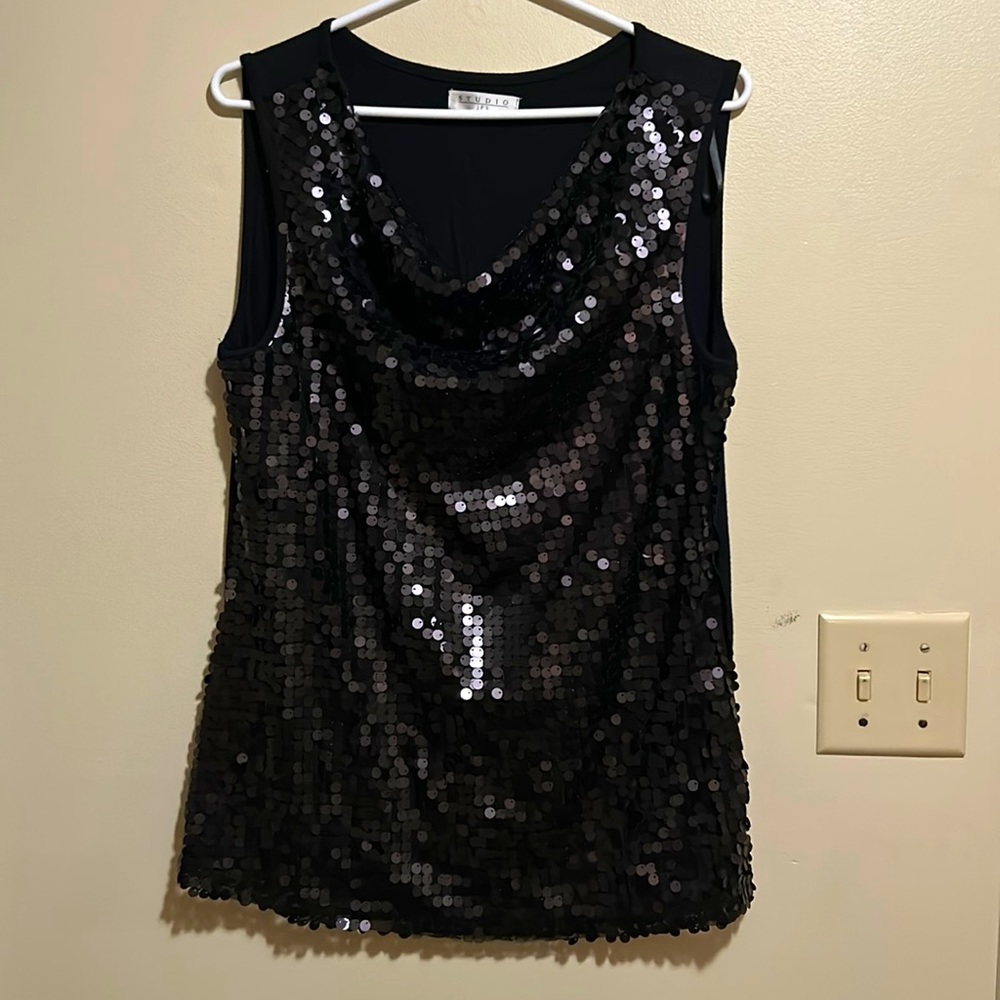 Sparkly tank top